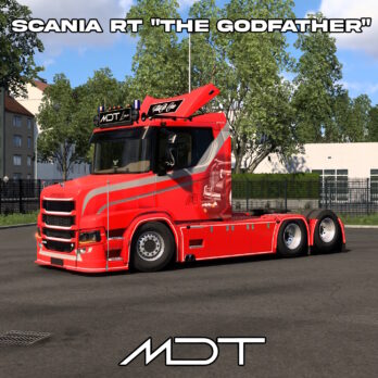 SCANIA RT/TORPEDO  "THE GODFATHER" SKIN PACK | MDT | ETS2 MOD