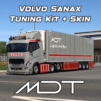 VOLVO SANAX TUNING KIT + SKIN | MDT | ETS2 MODS