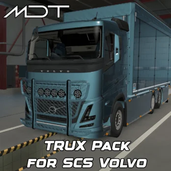 MDT TRUX PACK FOR SCS VOLVO FH4-5-6 | ETS2 MOD