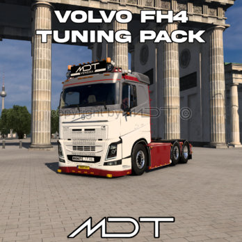 VOLVO FH4 REWORK (SCS) TUNING PACK AND SKIN | MDT | ETS2 MOD