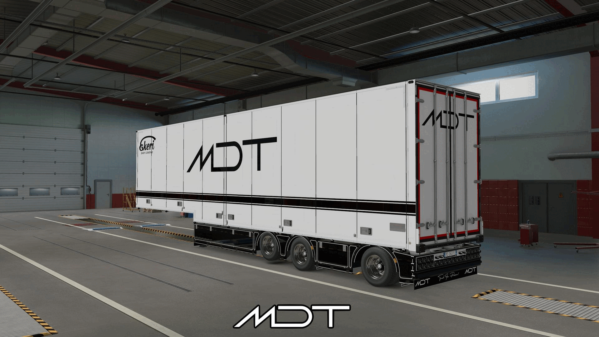MDT Flatcab change colors skin – ETS2