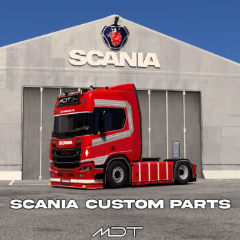 MDT - Scania NG Custom Parts + Headlights - MEGAMOD