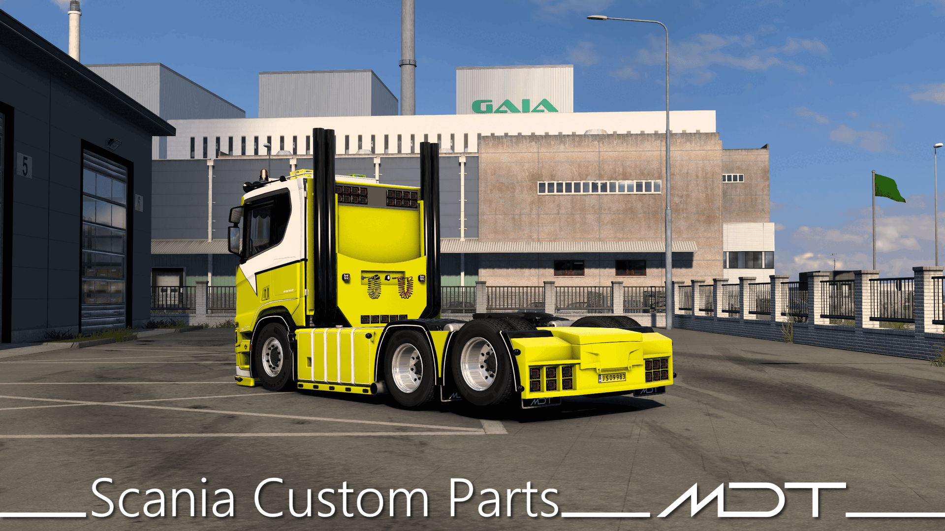 MDT FlatCab color change skin – ETS2