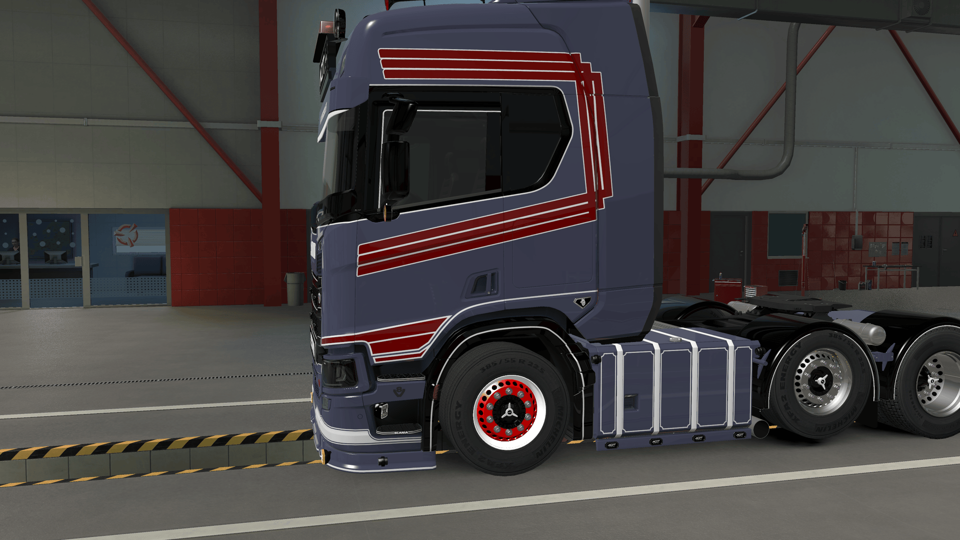 MDT Flatcab change colors skin – ETS2