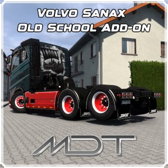 VOLVO SANAX OLD SCHOOL ADD-ON by MDT | ETS2 MOD