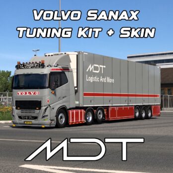 VOLVO SANAX TUNING KIT + SKIN | MDT | ETS2 MODS