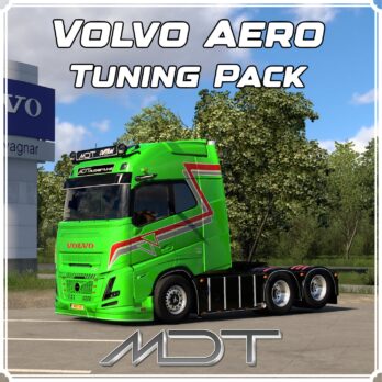 VOLVO AERO TUNING PACK + SKINS | MDT | ETS2 MOD