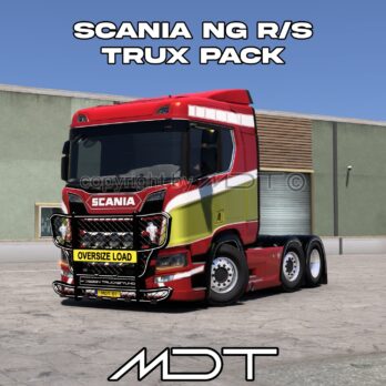 MDT | SCANIA NG R/S TRUX BULLBAR PACK | ETS2 MOD