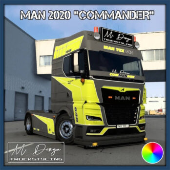 MAN TG-N-M-X COMMANDER - MATTE & GLOSS CHANGE COLORS SKIN PACK