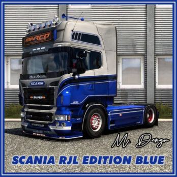 RJL SCANIA EDITION BLUE SKIN