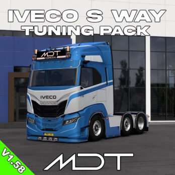 Iveco S Way - MDT TUNING PACK - ETS2 mods