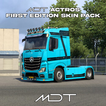 MDT Actros First Edition Skin PACK