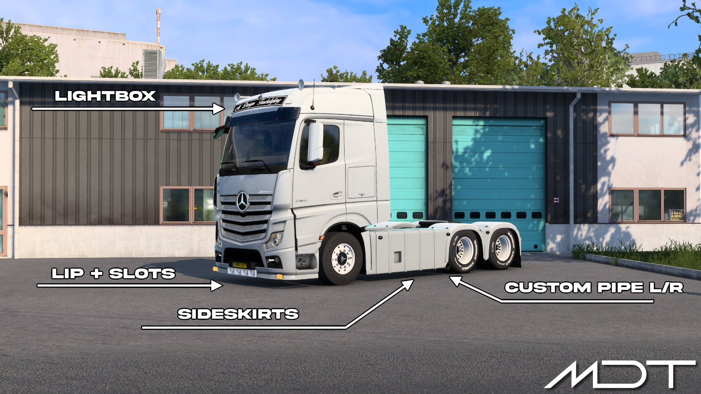 MDT Actros Parts - M Design Truckstyling S.r.l.